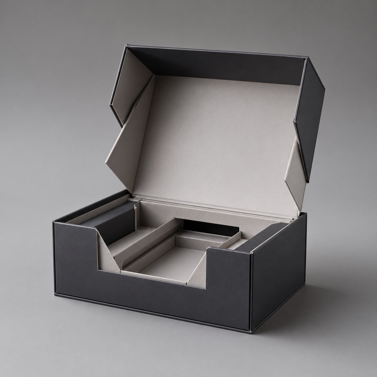 Collapsible rigid boxes type 2 packaging feature image showing Rock-Solid Build: Invisible Structural Supports