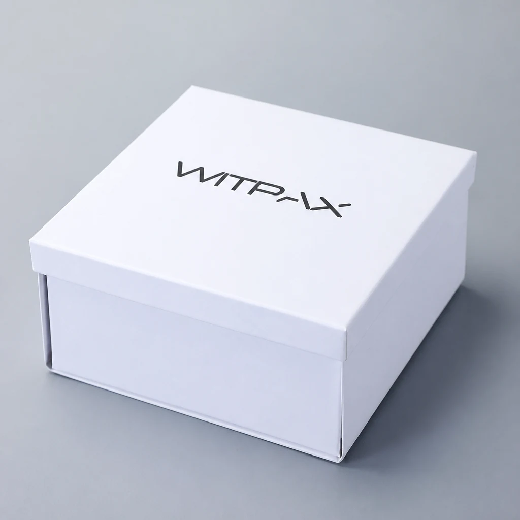 Foldable lift-off lid box packaging box top angle