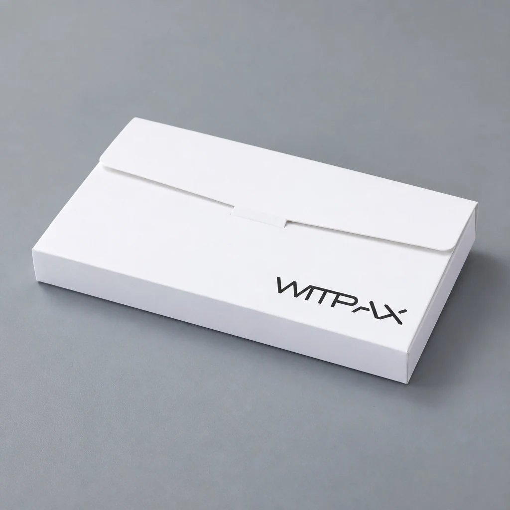 Foldable Carton packaging box top angle