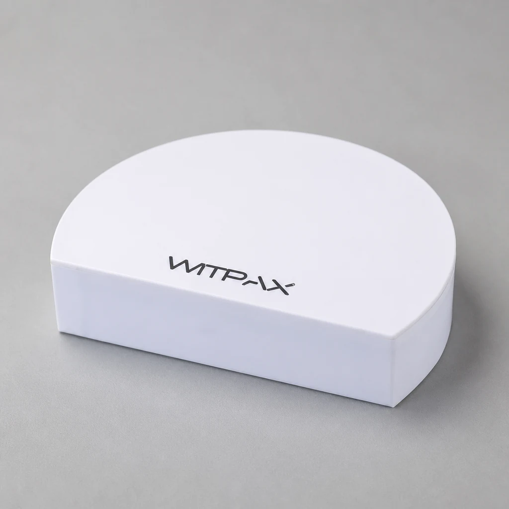 Custom shaped lift-off lid boxes packaging box front angle