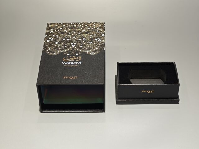 Foil stamping perfume box