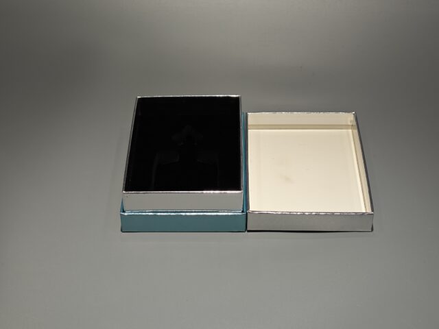 handmade UV printing lid and base perfume box