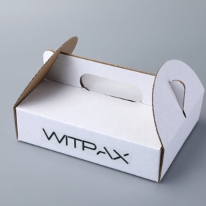 Portable foldable corrugated box