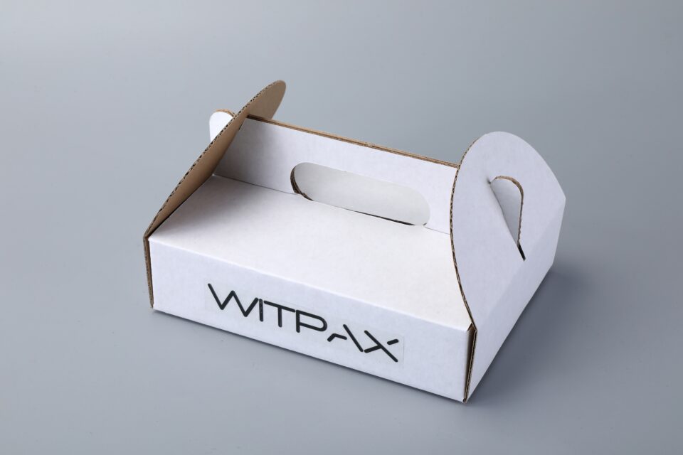 Portable foldable corrugated box