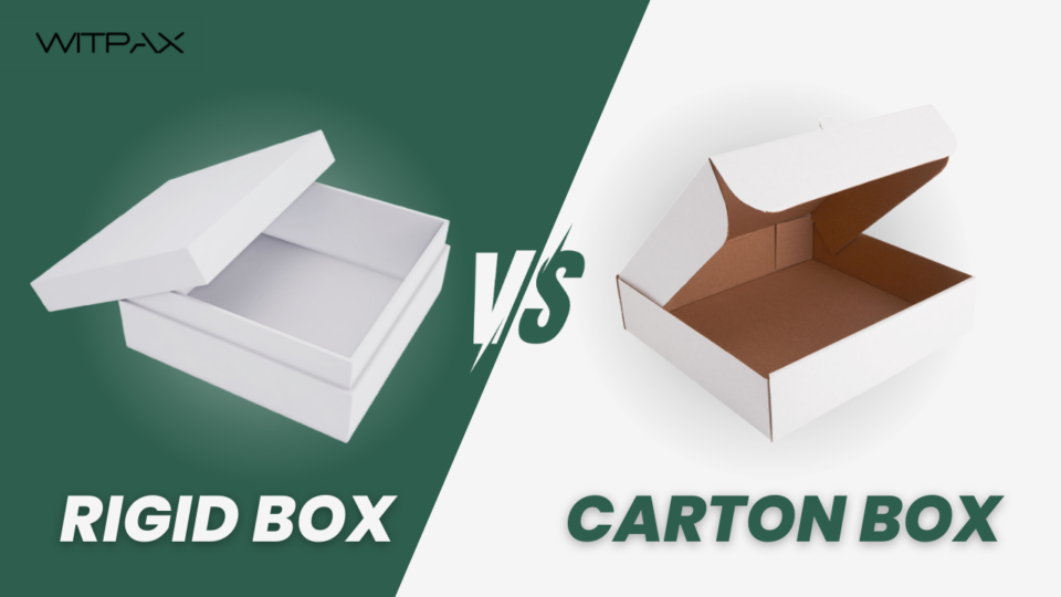 Rigid Boxes Vs. Corrugated Boxes: Difference, Pros and Cons | WITPAX