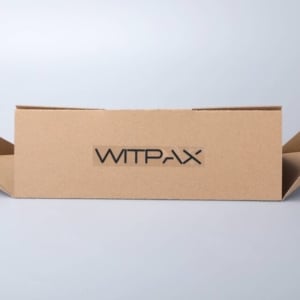 Triangular prism corrugated box