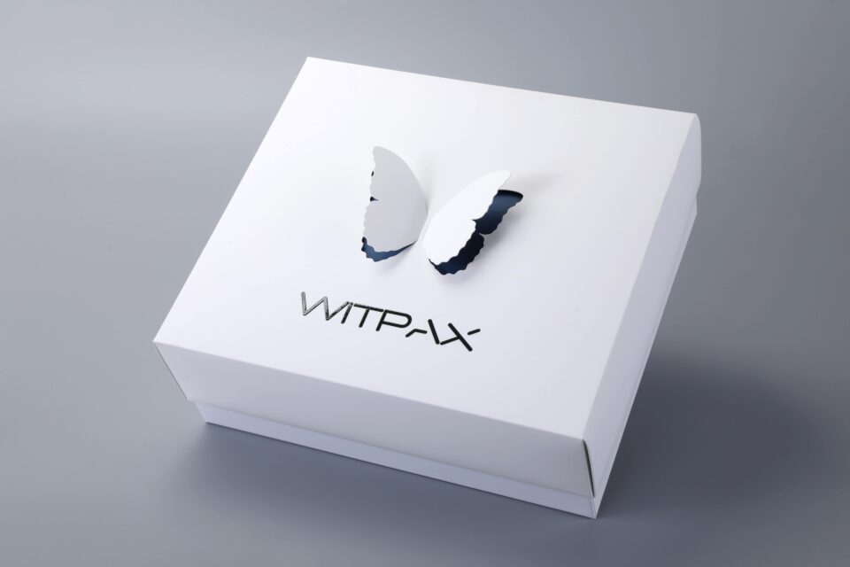 Butterfly pattern Lift-off lid rigid box - Image 5