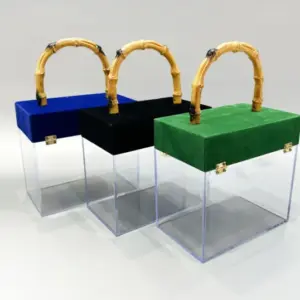 custom acrylic flip top box