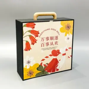 custom portable lift-off lid gift box