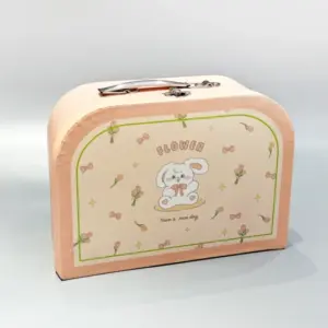 custom shaped flip-top gift box with lock