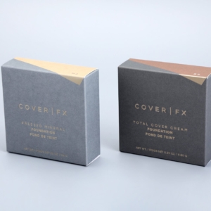 Foil stamping cosmetic box