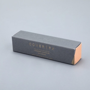Foil stamping lipstick box