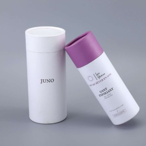 Handmade cylinder cosmetic box