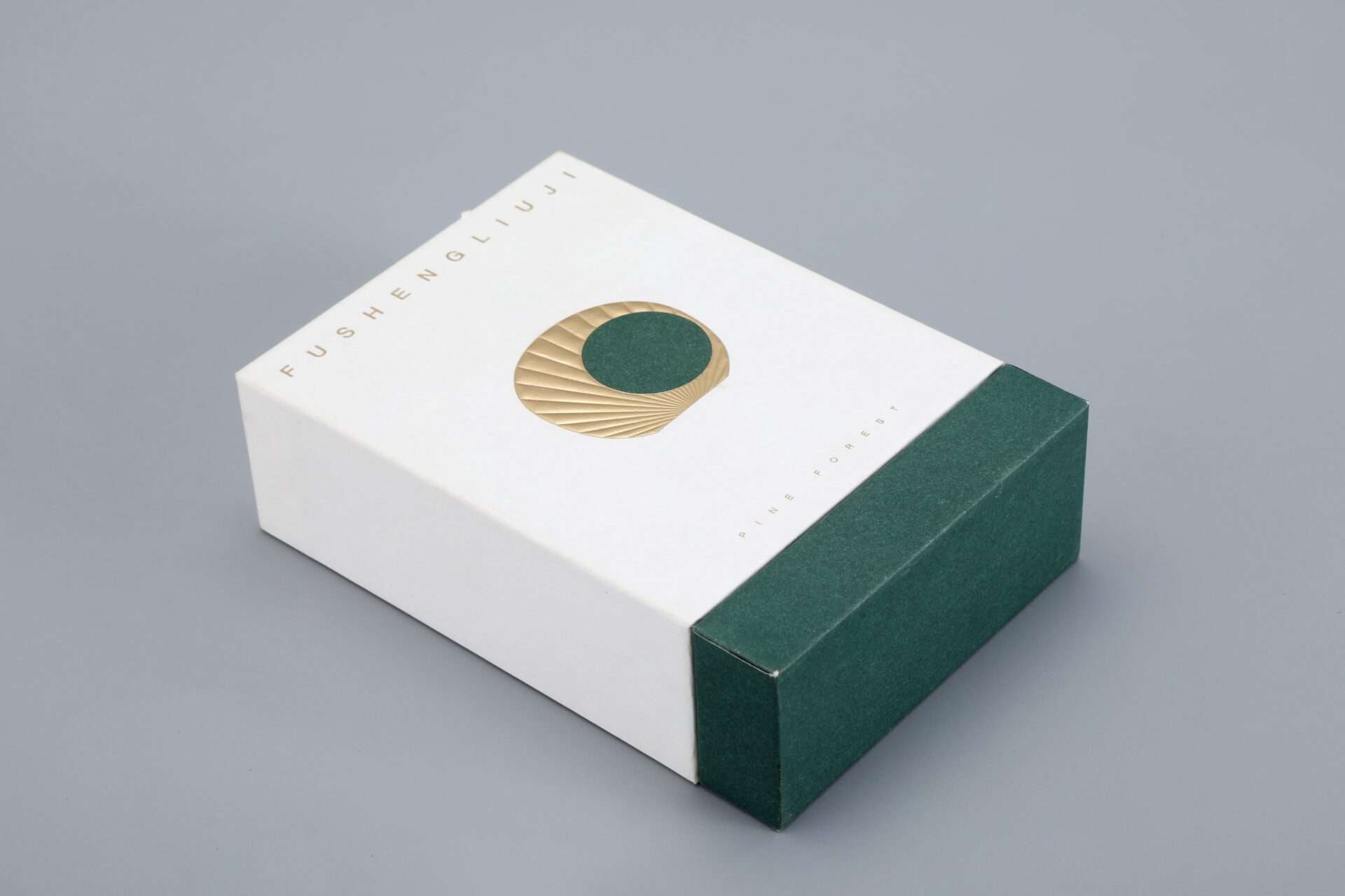 Handmade foil stamping cosmetic box