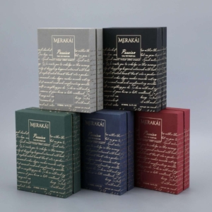 Handmade foil stamping perfume box