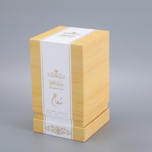 Handmade foil stamping perfume box