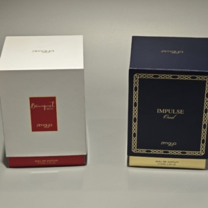 handmade gold stamping perfume box