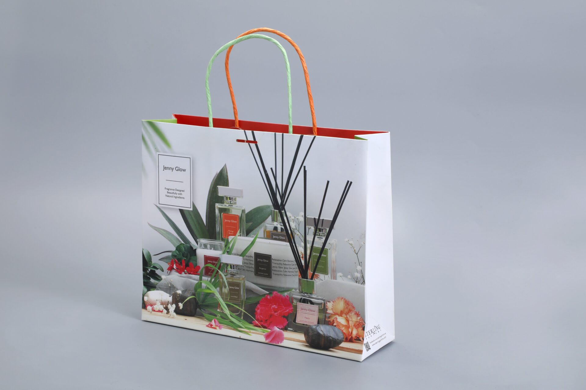 Handmade perfume paper bag