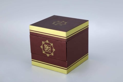 Handmade special-shaped lid and base box