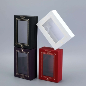 Handmade window patching perfume box