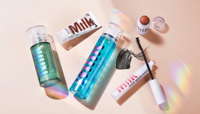 Milk Makeup Holographic Packaging