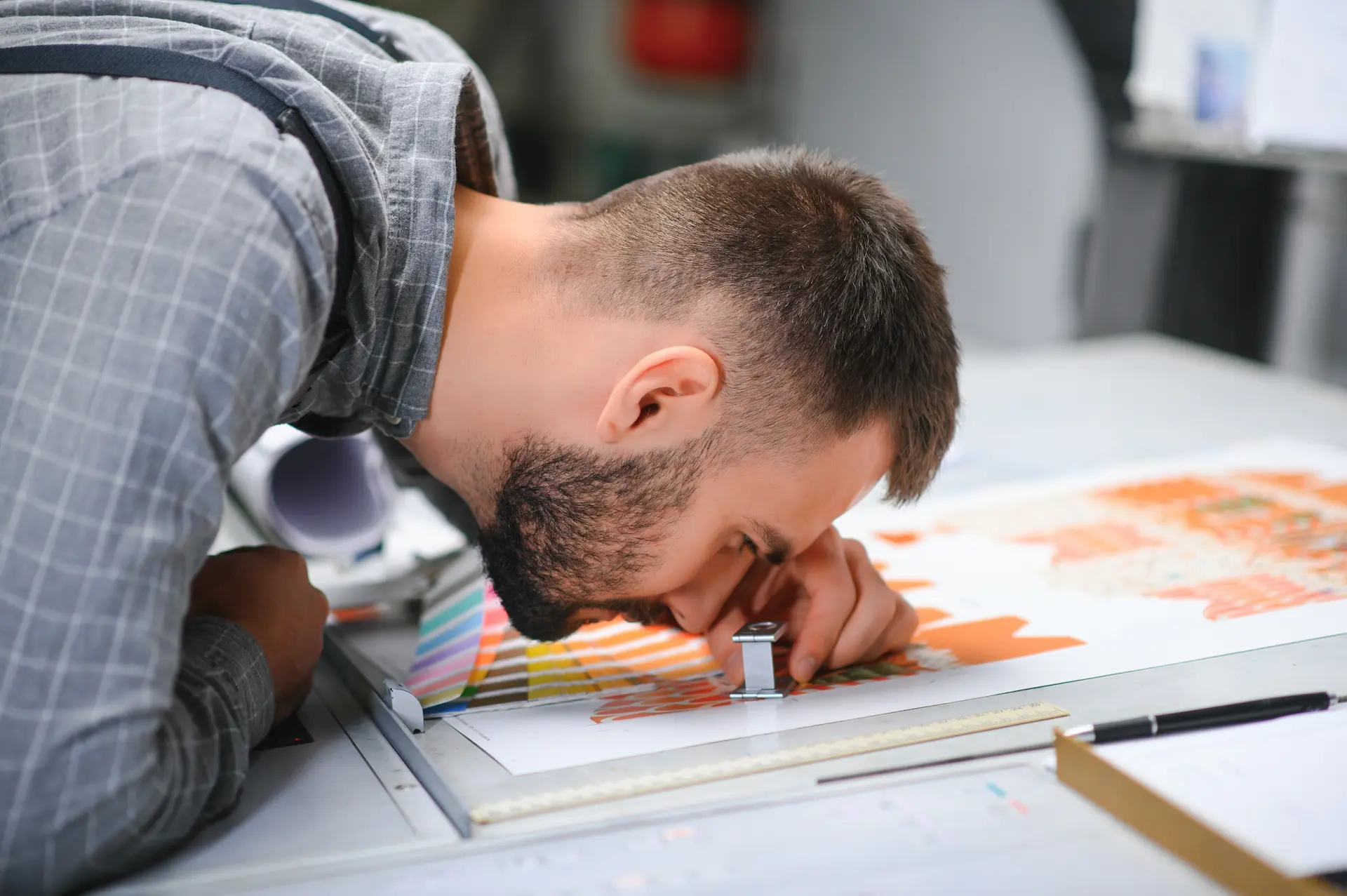 Offsetprinting Loupe