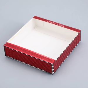 Silk screening cosmetic box