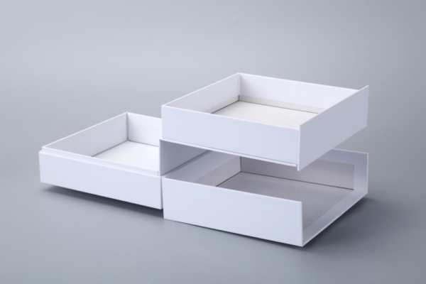 Two-tier hinged lid boxes | Custom Packaging | WITPAX