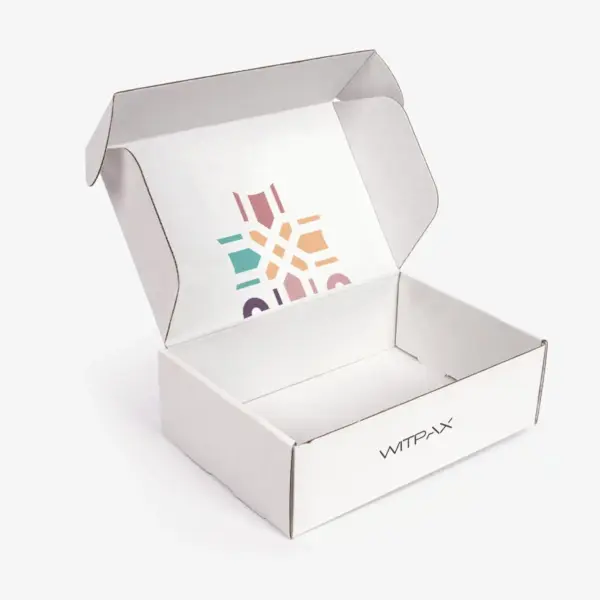 Pattern Design Mailer Box Custom Printed Mailer Box with Geometric Pattern Design | WITPAX